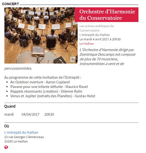 orchestre d harmonie bordeaux