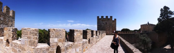 São Jorge Castle, Lisbon, Portugal